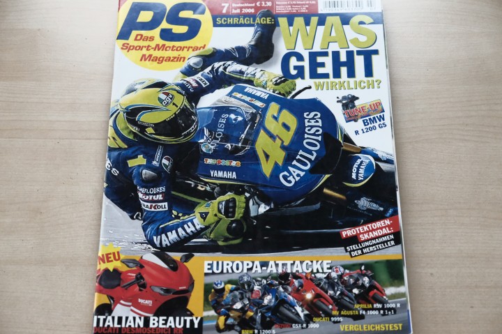 Deckblatt PS Sport Motorrad (07/2006)